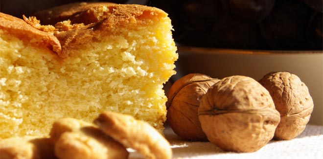 Torta soffice alle nocciole
