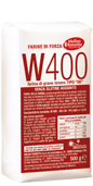 Farina di forza W 400 500g Molino Rossetto