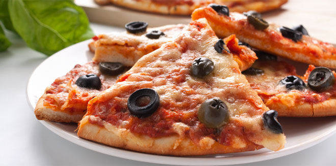 Pizza di kamut con lievito madre MolinoRossetto