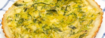 Quiche ricotta e zucchine senza glutine