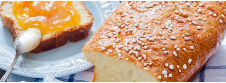 Plumcake with soy flour