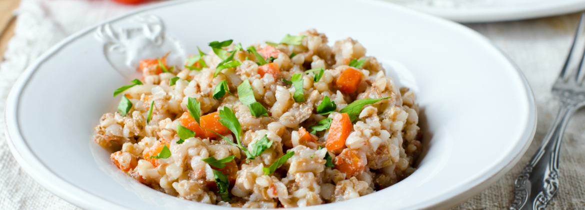 Insalata grano saraceno e verdure