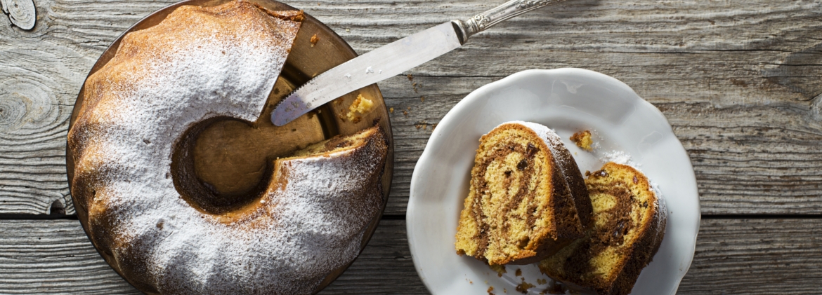 Ciambella vaniglia e cioccolato