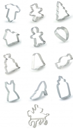 VARIOUS COOKIE CUTTERS MR