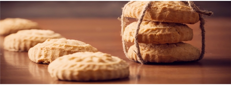 Cookies with rice flour 