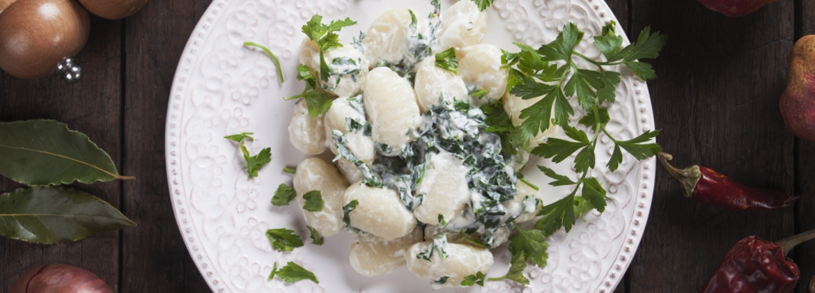 Gnocchetti di patate con farina integrale Molino Rossetto