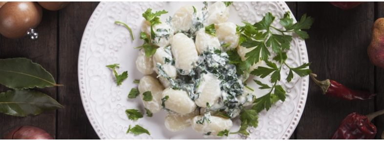 Gnocchetti di patate con farina integrale Molino Rossetto