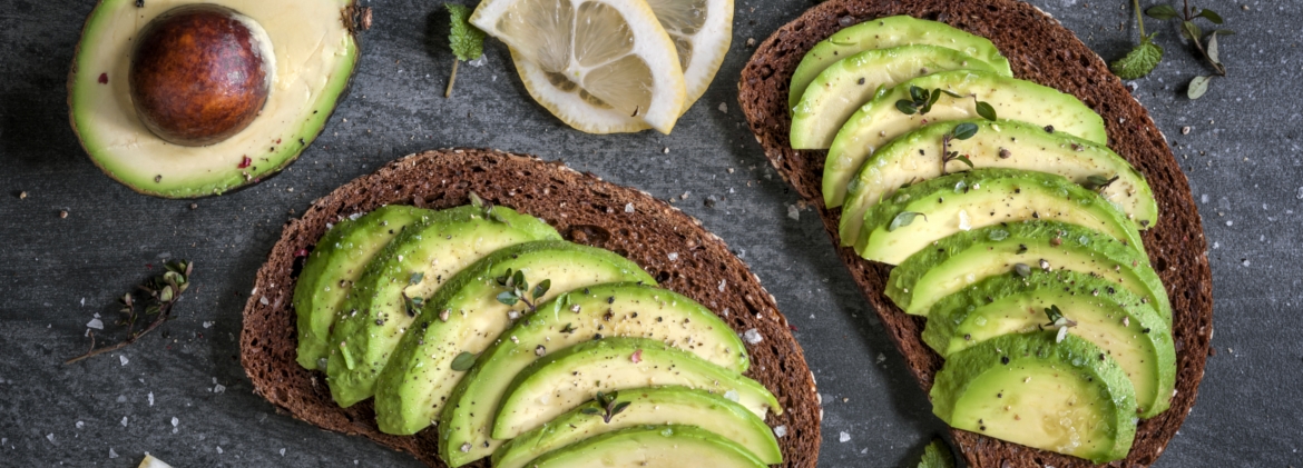 Bruschette con pane di segale