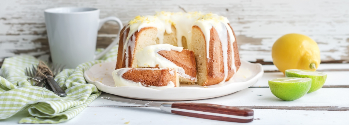 CIAMBELLONE DI RICOTTA E LIMONE