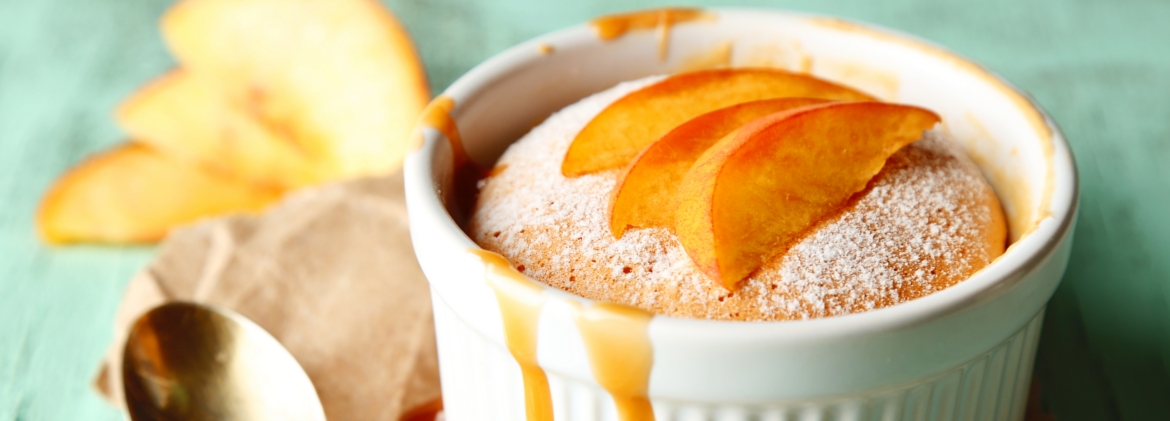 Muffin with spelt flour and pears 