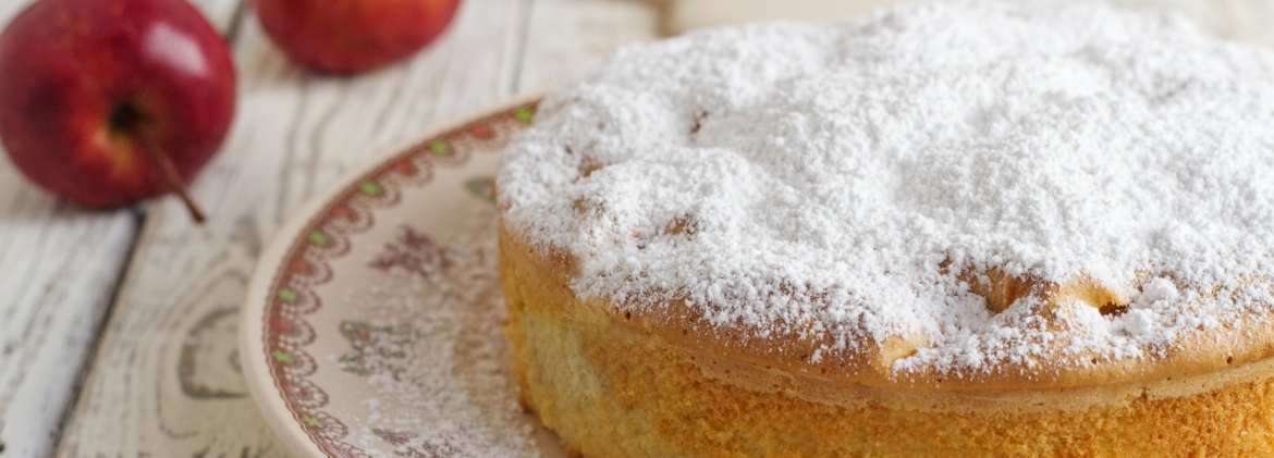 Torta di mele light