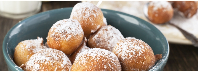 gluten free fritters with apple and raisin