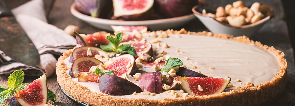 Crostata di fichi e crema frangipane