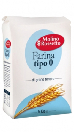 WHEAT FLOUR TYPE "0"- 176.37 OZ (5 KG)-