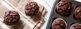 Muffin al cioccolato senza glutine