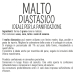 Malto diastasico - 4 buste per 5G cad -
