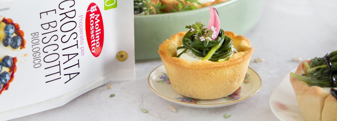 Crostata salata di Primavera vegetariana