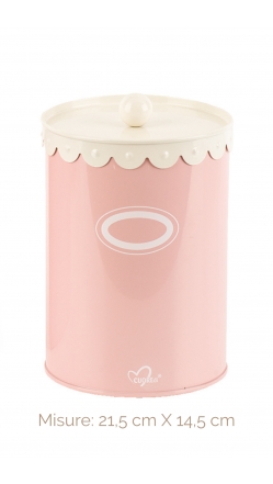 Barattolo di latta grande