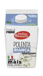 POLENTA ISTANTANEA BIANCA - 100% MAIS ITALIANO - VPACK - 375 G