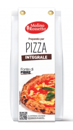 PREPARATO PER PIZZA CON FARINA INTEGRALE - 500G -