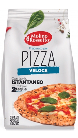 PREPARATO PER PIZZA CON LIEVITO ISTANTANEO - 750G