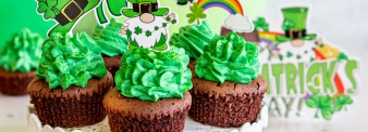 Choco Cupcakes con frosting alla menta