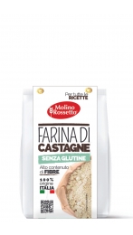 7 - FARINA DI CASTAGNE SENZA GLUTINE 100% ORIGINE ITALIANA - 250 g -