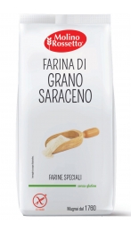 8 - FARINA DI GRANO SARACENO SENZA GLUTINE - 500g -