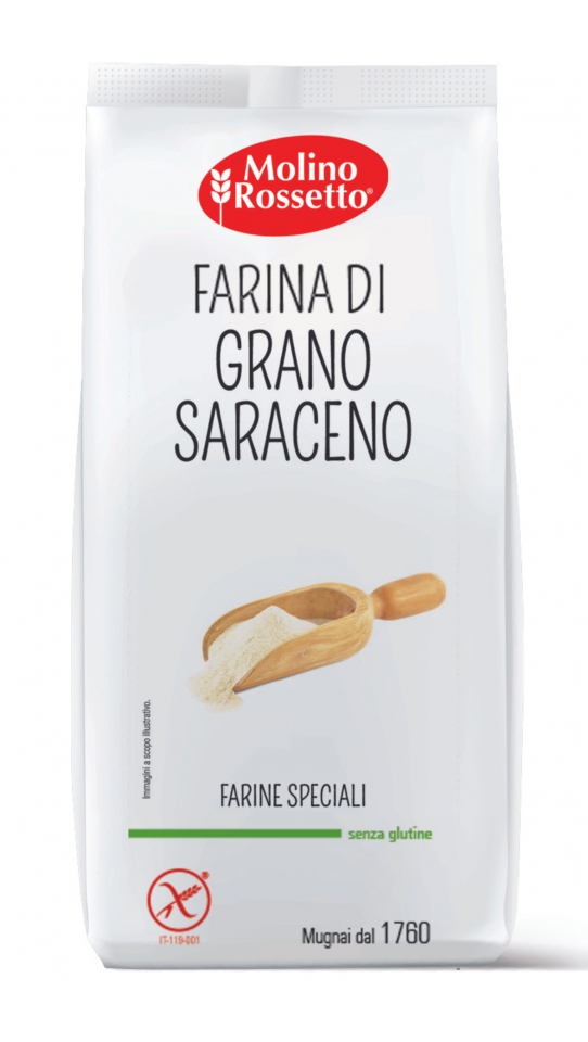 8 - FARINA DI GRANO SARACENO SENZA GLUTINE - 500g 