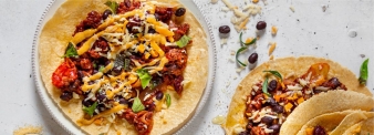 Apulian cappelli wheat flat bread with cherry tomatoes