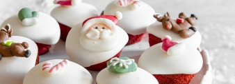 Red Velvet Cupcake di Natale