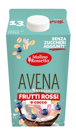 FIOCCHI D'AVENA FRUTTI ROSSI E COCCO - ECO PACK - 300 G