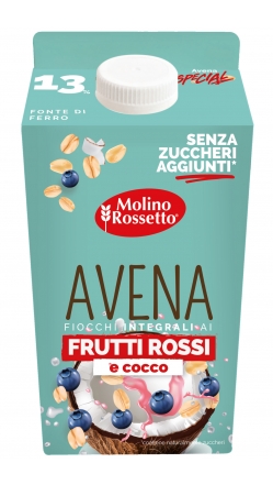 89 - FIOCCHI D'AVENA FRUTTI ROSSI E COCCO - ECO PACK - 300 G