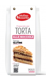 GLUTEN-FREE MIX FOR HAZELNUT CAKE - 9,88 oz (280 g) -