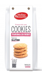 Preparato per cookies con farina di riso - senza glutine - 300 g