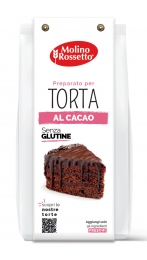 136 - PREPARATO PER TORTA SOFFICE AL CACAO - SENZA GLUTINE - 400g -