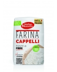 67 - Farina BIOLOGICA di grano duro Cappelli macinata a pietra 100% da agricoltura italiana - 500g -