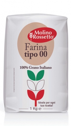Farina "00" 100% grano italiano - 1kg -