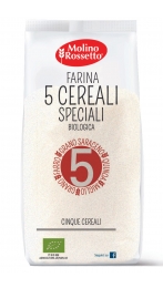 64 - FARINA 5 CEREALI BIOLOGICA - 500 G -