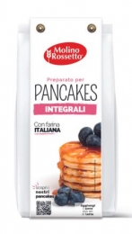 96 - PREPARATO PER PANCAKES INTEGRALI CON FARINA ITALIANA - 250 G -