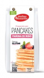 Preparato per pancakes con farina di riso bio - Senza Glutine - 250 G -