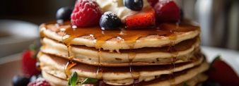 Pancakes con albumi