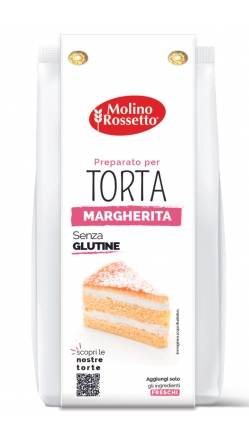 129 - PREPARATO PER TORTA MARGHERITA - SENZA GLUTINE - 400g -