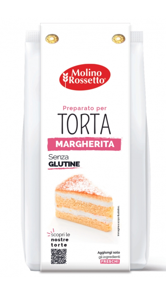 GLUTEN-FREE MIX FOR MARGHERITA CAKE - 14,11 OZ (400 G) -