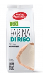 Farina di riso Bio e - Senza Glutine - 500g -