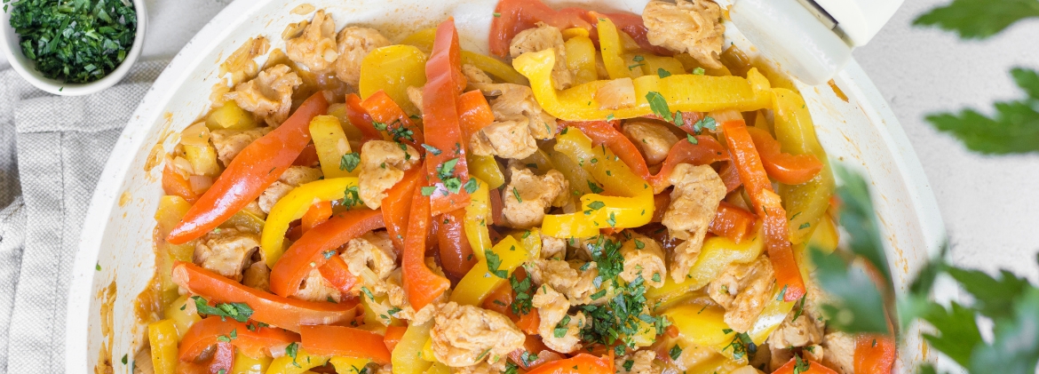 Spezzatino con bocconcini vegetali 