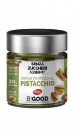 CREMA SPALMABILE AL PISTACCHIO - SENZA ZUCCHERI AGGIUNTI 190 GR