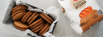 Apple pie with oat flour