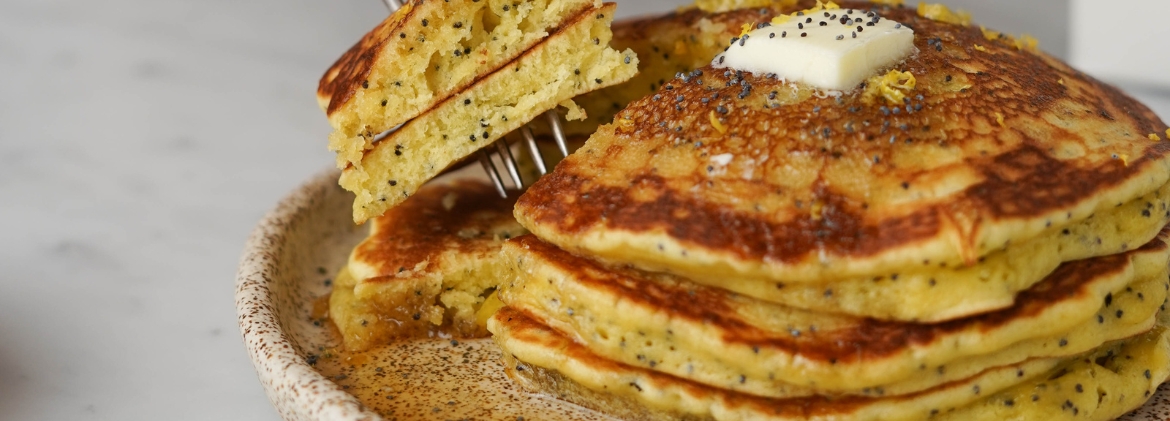 PANCAKES INTEGRALI SENZA UOVA