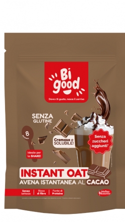 INSTANT OAT - GUSTO CACAO - SENZA GLUTINE - 300 GR